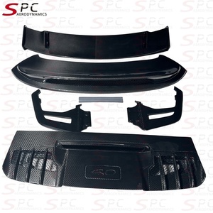 SPC 992 Dry in fibra di carbonio Aerokit per <span class=keywords><strong>Porsche</strong></span> 992 911 Dry Kit carrozzeria in fibra di carbonio per <span class=keywords><strong>Porsche</strong></span> 911 2019 + GT3 alettone posteriore - Product Image 2
