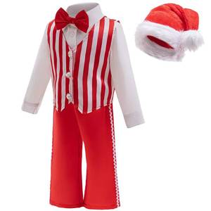 Conjunto de Disfraz de Carnaval para Niños, Diseño Popular MS, Traje de Fiesta con Gorro Navideño - Product Image 2
