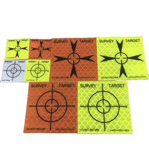 Adesivo Refletivo para Pesquisa de 50mm com Logotipo Personalizado, Alta Visibilidade, Imprimível para Instrumentos a Laser - Product Image 1