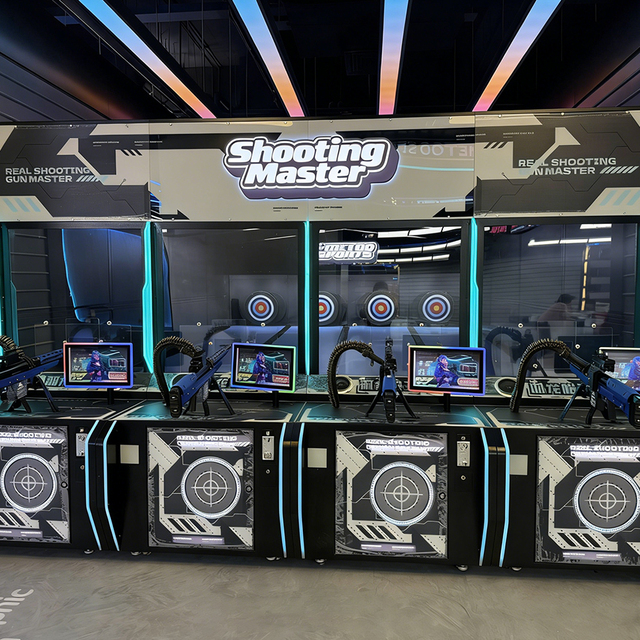 Wholesale Yulong Sports Q3 Model Plastic Coin Operated Arcade Shooting Game Machine for Customizable Options for Indoor