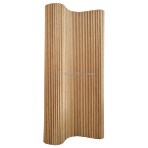 1220mm siêu linh hoạt Thiết kế hiện đại <span class=keywords><strong>MDF</strong></span> Panel tường gỗ sồi tự nhiên Walnut veneered rãnh <span class=keywords><strong>E1</strong></span> formaldehyde tiêu chuẩn khí thải - Product Image 5