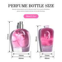 Vaporisateur de parfum vide transparent de luxe Conteneur unique de bouteille en verre de parfum personnalisé
