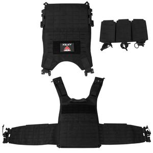 Gilet tactique Molle à boucles à dégagement rapide avec pochettes latérales et triple porte-chargeur Chaleco Tactico - Product Image 6