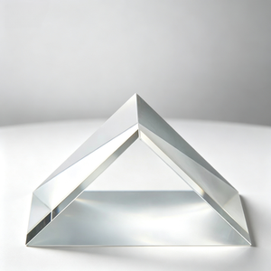 Prisme d'angle rectangulaire HC-Optics BK7 avec revêtement HR métallique sur l'hypothénuse 30x30mm - Product Image 4