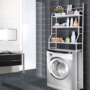 Étagère de rangement pour toilettes et salle de bain, étagère pour lavabo, étagère de rangement pour machine à laver - Product Image 1