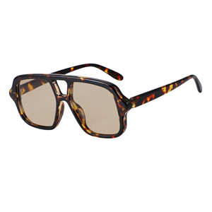 Hot Sale Two Bridge Plastic Sunglasses for Men and Women Full Rim UV400 Protection Sun Protection Fashion Style,Multiple Color - Product Image 4