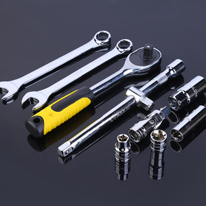 Direttamente dal produttore: set di chiavi a bussola da 37 pezzi, chiave a doppio uso, set di chiavi a bussola da 32 pezzi per riparazioni meccaniche e automobilistiche - Product Image 3