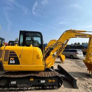 Miniexcavadora Usada Komatsu PC56, Excavadora de Alta Rentabilidad, Komatsu PC35 PC55MR PC70, Máquina de Construcción en Stock - Product Image 5