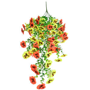 Jinyi Artificial <b>Eucalyptus</b> Tricolor Violet Green Plant Silk Flower Wedding Outdoor Wall Hanging Decor Garlands - Product Image 4