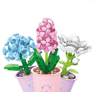 Vendita calda di fiori di plastica Set di blocchi di costruzione nuovi giocattoli educativi per la scienza del DIY per 6-8 anni - Product Image 5