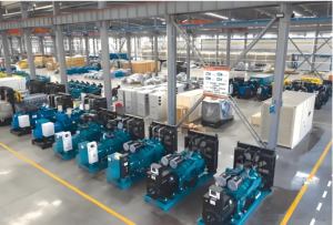 Groupes électrogènes diesel silencieux à cadre ouvert 240 KW 60Hz 230V, alternateur sans balais 100% cuivre, ATS, source d'alimentation de secours mobile - Product Image 6