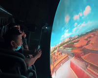 Plataforma de Movimiento Comercial de Alto ROI para Cine Volador de 360 Grados 4K con 15 Asientos y Operación Estable para Centros Comerciales