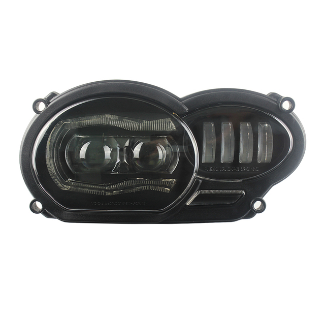 Комплект светодиодных фар головного света в сборе для 2005 - 2012 R1200GS светодиодная проекционная фара с масляным охлаждением Подходит для bmw r1200 gs