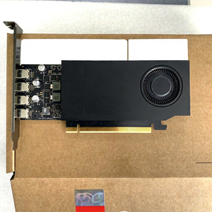 Carte vidéo de bureau AiL Fond RTX A400 4 Go GDDR6 PCI Express 3.0 X16 avec ventilateur de refroidissement multi-écrans DP DirectX 10 Nouvelle - Product Image 1