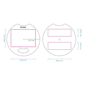 Disco Rotondo HOURLY, gadget personalizzati - Product Image 3