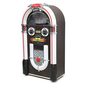 Cổ điển máy hát tự động: 3 tốc độ bàn xoay, máy nghe nhạc CD, FM Radio, <span class=keywords><strong>Bluetooth</strong></span>, <span class=keywords><strong>USB</strong></span> mã hóa, AUX trong, <span class=keywords><strong>2.1</strong></span> loa stereo - Product Image 4