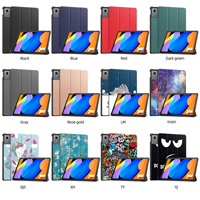 Étui intelligent à rabat en cuir PU pour tablette Lenovo Idea Tab 11 TB336 FZ FU, coque rigide avec support pliable en trois parties