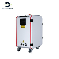 Nettoyeur laser à impulsions, machine de décapage de la rouille au laser, 100W 200W, machine de nettoyage au laser à fibre portable à main