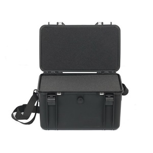 Tùy chỉnh cao cấp tùy chỉnh IP67 nhựa không thấm nước màu đen thiết bị tuyệt vời trường hợp khó khăn với dây đeo vai - Product Image 1