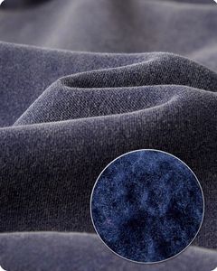 هودي رجالي من القطن المبطن بالصوف بتصميم عتيق لعام <span class=keywords><strong>2026</strong></span>، سترة فضفاضة بغطاء للرأس وتصميم متهالك للشارع، مقاس كبير - Product Image 3