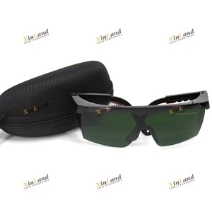 Lunettes de sécurité laser à vision large sans cadre 190-2000nm OD4 + OD6 + pour l'épilation au laser IPL Protection des yeux - Product Image 4
