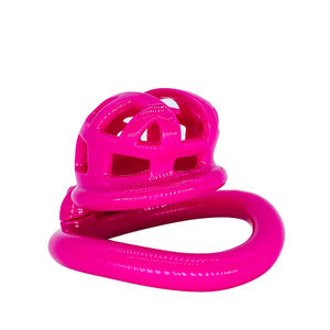 Unieke Ontwerp FRRK96 Hars 3D Een Stuk Gieten Mannelijke Kuisheidskooi Voor Mannen Lock Cock Ringen - Product Image 3