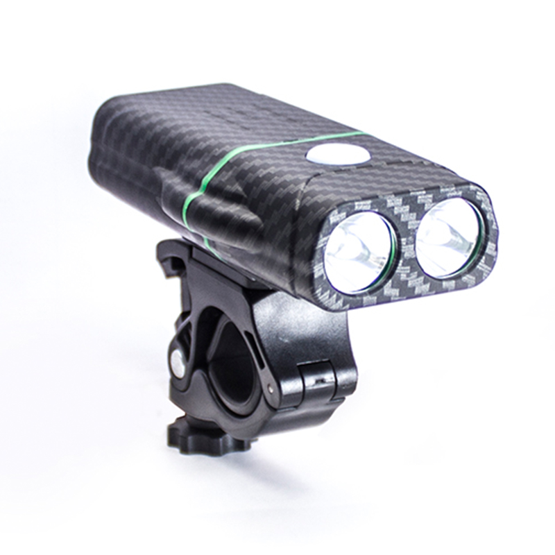 Power Bank Function Bike Headlight 3000mAh Quick Charge Waterproof LED Bicycle Light USB Rechargeable Bike Light