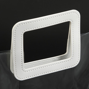 Bán buôn tùy chỉnh rõ ràng PVC nhựa mua sắm túi với logo trong suốt xử lý túi đóng gói cho quà tặng - Product Image 2