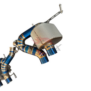 Sistema de Escape Catback con Válvulas de Aleación de Titanio Vortex Grado 5 para Ferrari F12 812 GTS - Product Image 2