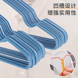 Perchas para Ropa Antideslizantes, Sin Marcas, Tamaño Grande, para Hogar, Dormitorio, Estudiantes, Diseño Protector de Hombros - Product Image 1