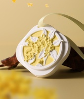 FLORESCENCE personnalisé fleur céramique arôme parfumé plâtre tablette diffuseur d'huile essentielle gypse pierre maison voiture désodorisant cadeaux