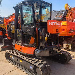 Excavadora Usada Hitachi55 Usr Zx55usr-5a de Alta Calidad en Buenas Condiciones, Miniexcavadora Hitachi Zx50u Zx55 Zx60 Zx75 en Venta - Product Image 1