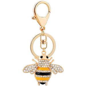 Vente en gros de porte-clés créatifs en forme de petite abeille, pendentifs pour sacs à main pour femmes et petits pendentifs cadeaux - Product Image 1