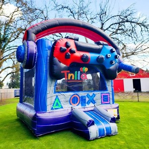 Château gonflable géant sur le thème des jeux vidéo pour fêtes d'enfants et <span class=keywords><strong>location</strong></span> - Product Image 3