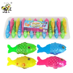 Delicious And Tasty fish bubble gum with Varied Flavors 
