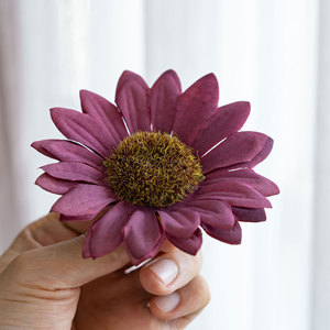 Cabeza de Girasol Artificial Xiao Mo, Flor Artificial de Alta Simulación, Decoración para Bodas, Manualidades, Decoración del Hogar, Venta al por Mayor Transfronteriza - Product Image 2