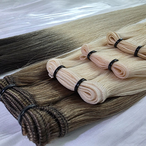 Extensiones de Cabello Humano Virgen Chino Liso y Largo de Doble Trama, Sin Caída, Finas, de Alta Calidad, Precio de Fábrica al por Mayor - Product Image 5