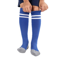 Chaussettes de football pour enfants, épaisses, respirantes, antidérapantes, absorbant l'humidité, à séchage rapide, en polyester éponge, chaussettes de sport