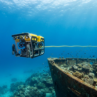 Câble composite PrimePro à flottabilité neutre pour ROV, alimentation + signal + fibre, renforcé, flottabilité zéro, profondeur maximale 1000m, indice de protection IP68