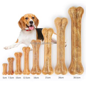 Direkt vom Hersteller: Reine Rohhaut Gepresste Hundekauknochen, Proteinreiche Haustier-Leckereien im Großhandel - Product Image 5