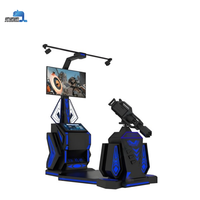 Nueva Máquina de Juego de Vuelo VR DP E3 de Plástico y Metal para Interiores, Simulador de Vuelo con Cinta de Correr para Centros de Entretenimiento, Certificación CE