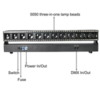 Projecteur à tête mobile 12x40W Y, faisceau LED, lumière auxiliaire flash, DMX512, éclairage de scène pour DJ, discothèque, bar, mariage, fête, spectacle en direct