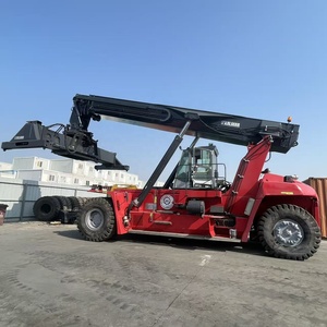 Nouveauté : Chariot élévateur à conteneurs Kalmar DRT450 d'occasion, chariot télescopique Kalmar, capacité de 45 tonnes, chariot élévateur à fourche en vente à prix réduit - Product Image 2