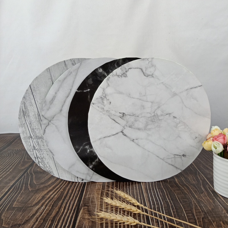 Custom Recycled Paper Dessert Clear Cake