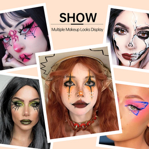 Peinture pour le visage et le corps à base d'huile, 20 couleurs non toxiques, style moderne, pour enfants, maquillage facial pour festivals, fournitures de peinture sur visage - Product Image 4