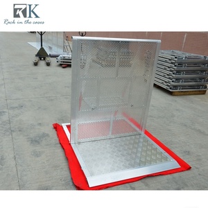 Barrière pliante portative en aluminium de transporteur anti-montée de barrière de chargement forte - Product Image 2