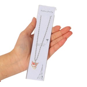 Cartoon Pattern Pearl Pendant Necklace For Women Zinc Alloy Themed Charms <b>Gift</b> Occasion <b>Random</b> Style Yiwu Origin - Product Image 5