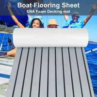 Tapis de sol marin antidérapant en mousse pour bateau, design graphique moderne, 1200 mm x 2400 mm