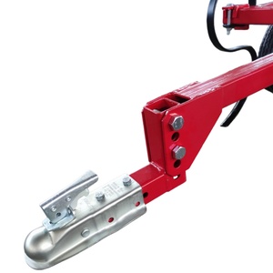Cultivateur tracté résistant à la rouille avec roues pneumatiques et attelage à boule, équipement de désherbage et de travail du sol haute performance - Product Image 5
