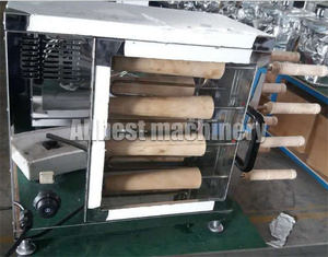 Automatic Sweet Bread Roll Making <strong>Chimney</strong> Cake Machine for <strong>Bakery</strong> Small Business - Product Image 2